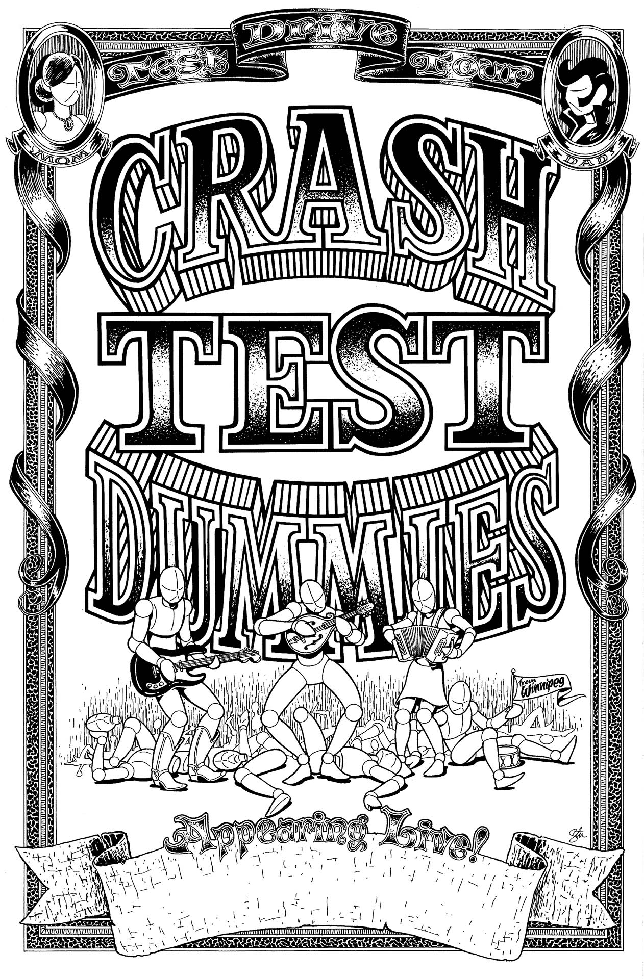 Crash Test Dummies - 1990