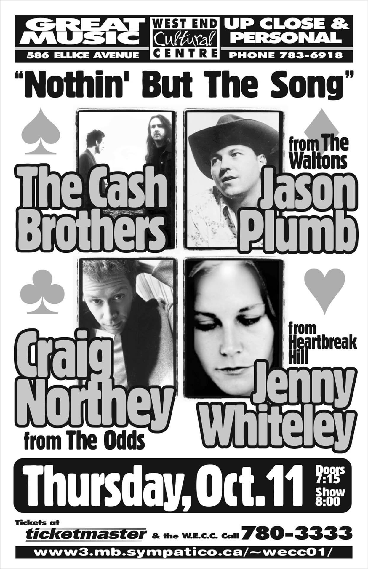 The Cash Brothers – 2001