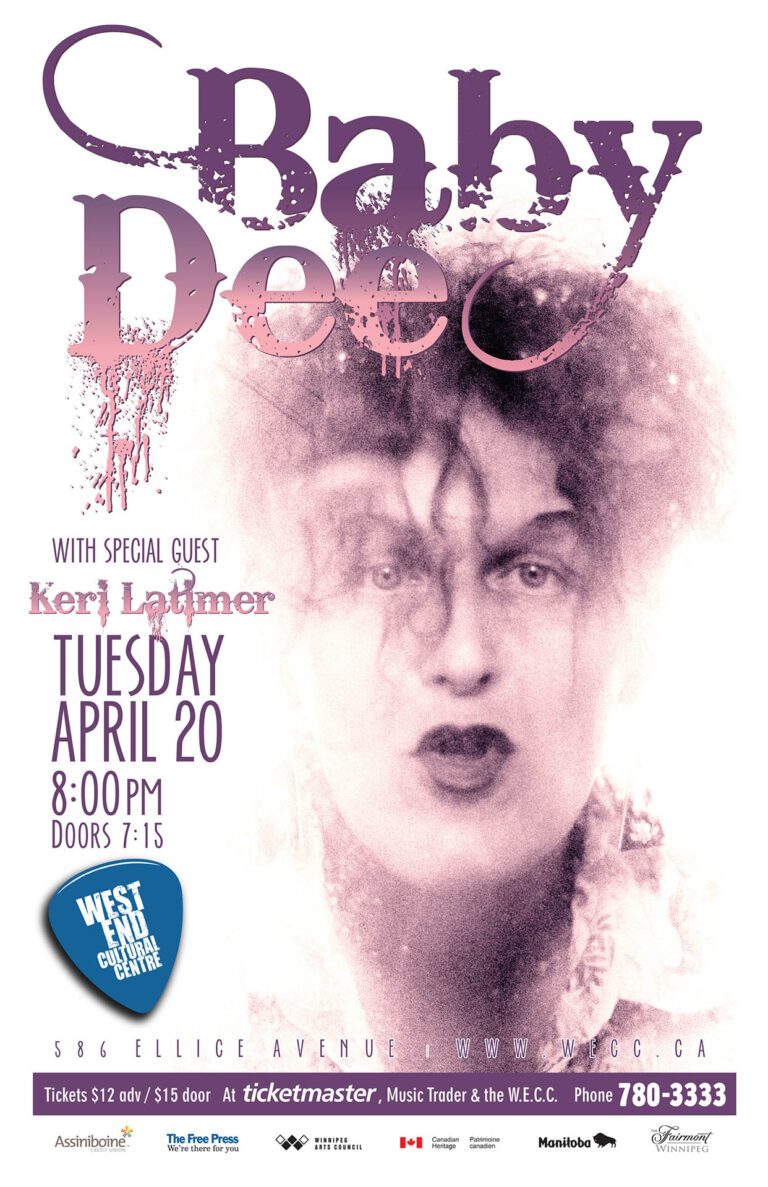 BABY DEE 2010 Gig Posters 204