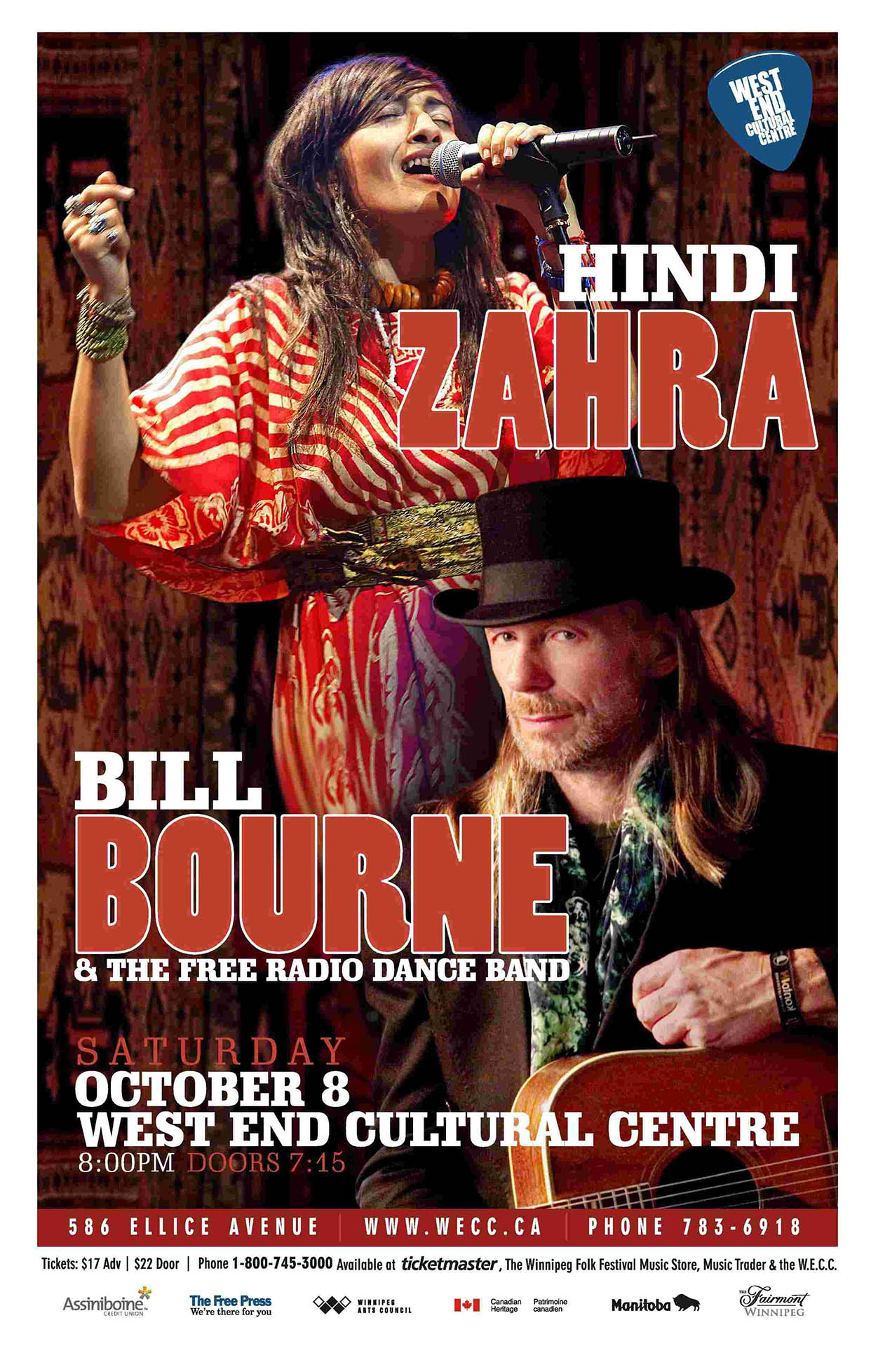 BILL BOURNE & HINDI ZAHRA – 2011