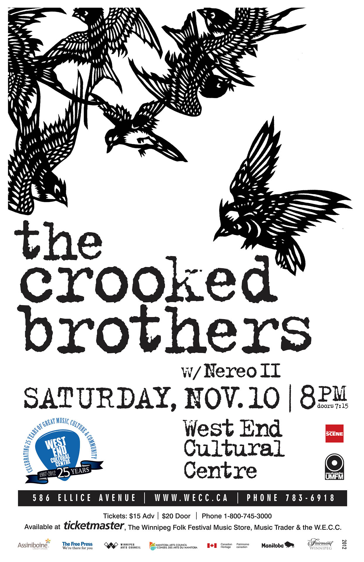 CROOKED BROTHERS – 2012