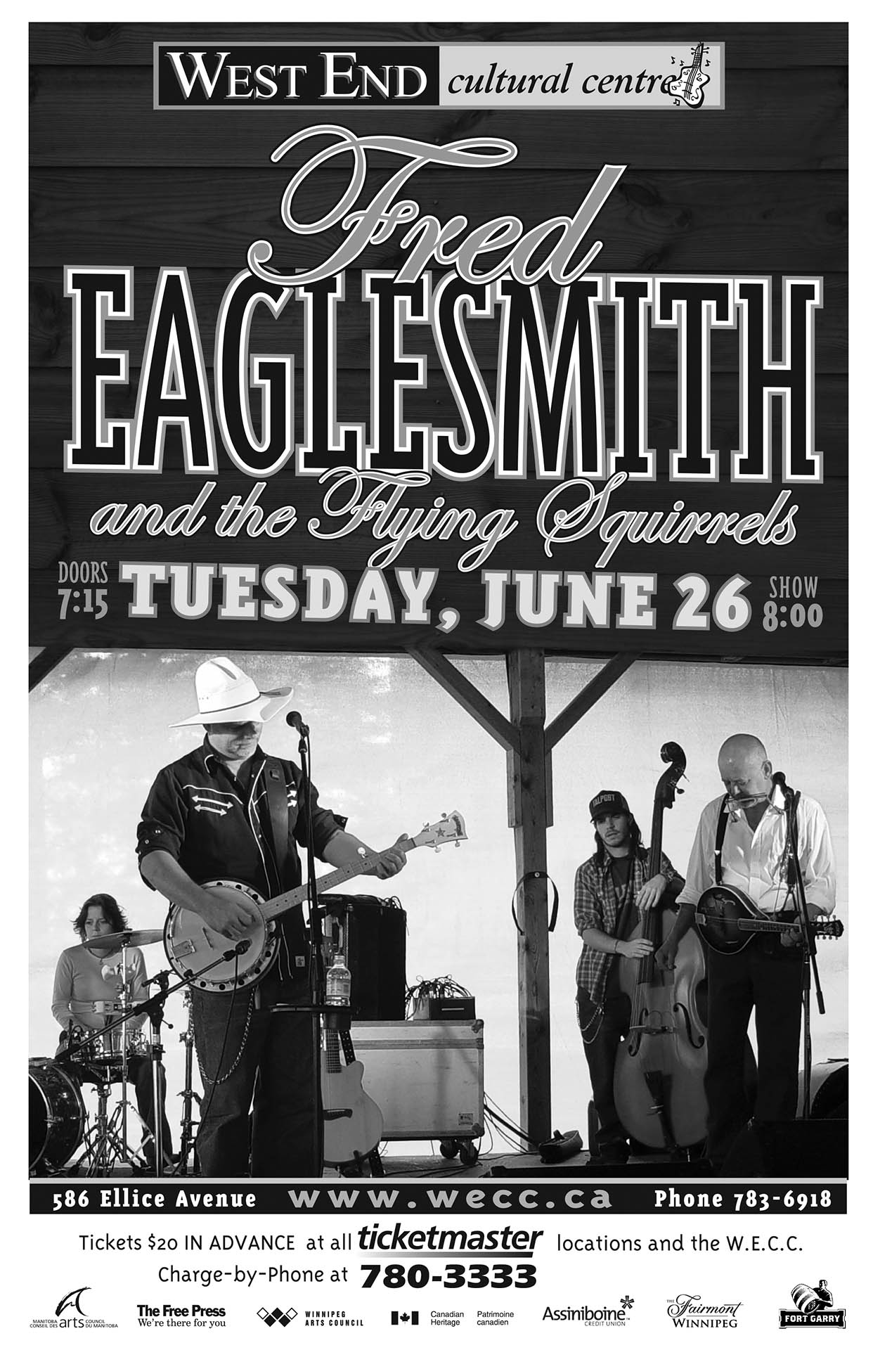 FRED EAGLESMITH & THE FLYING SQUIRRELS – 2007