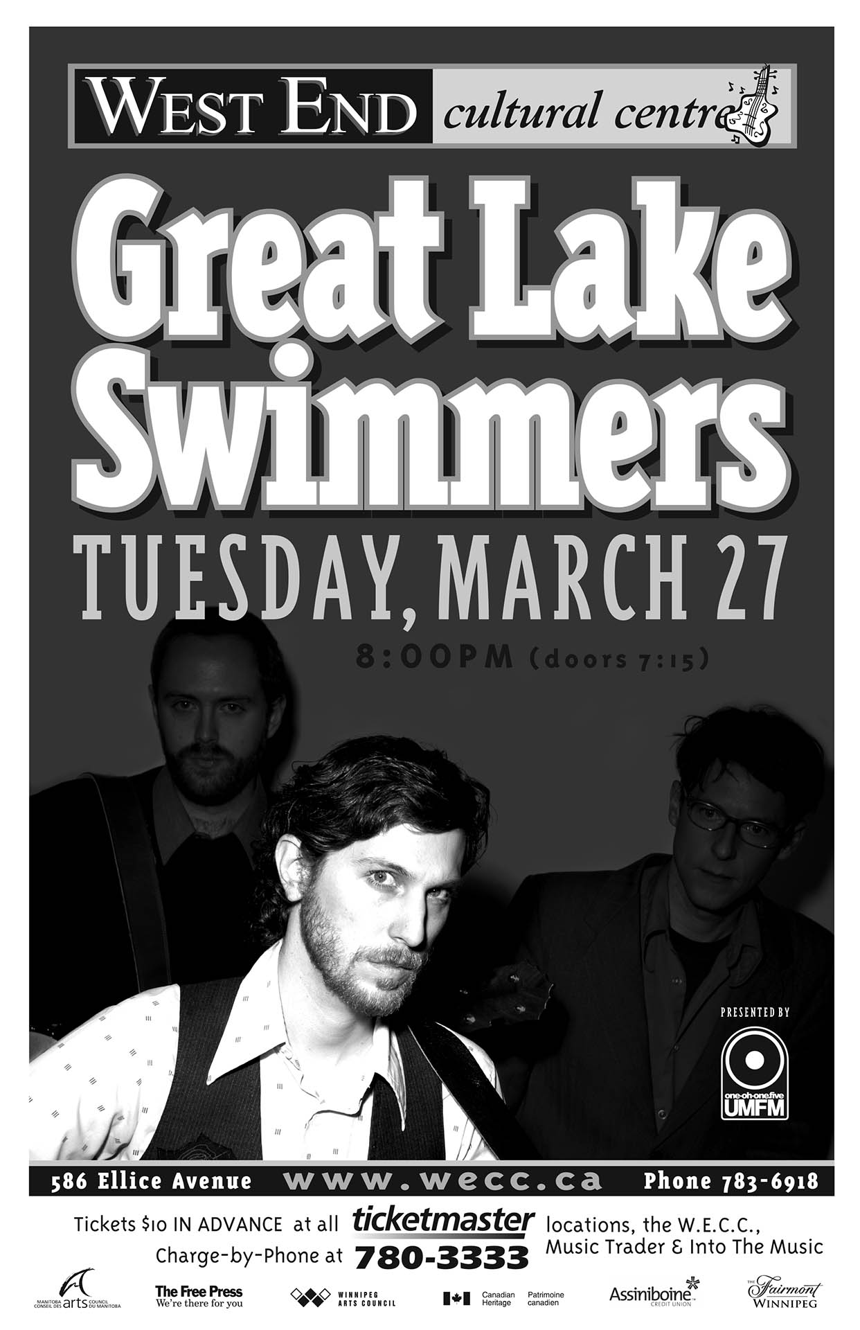 GREAT LAKE SWIMMERS – 2007