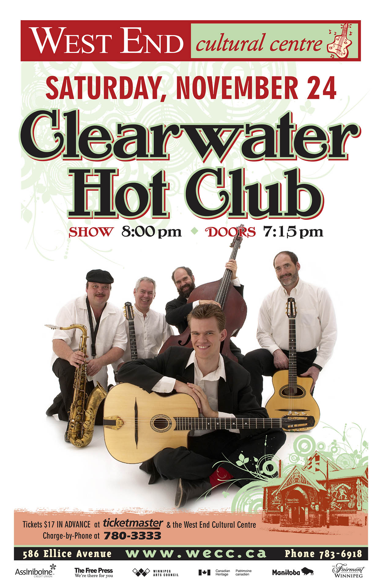 CLEARWATER HOT CLUB – 2007