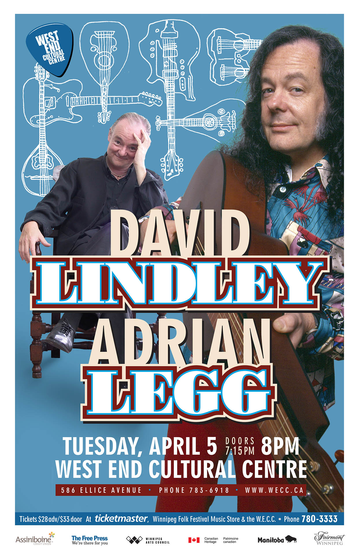 DAVID LINDLEY & ADRIAN LEGG – 2011
