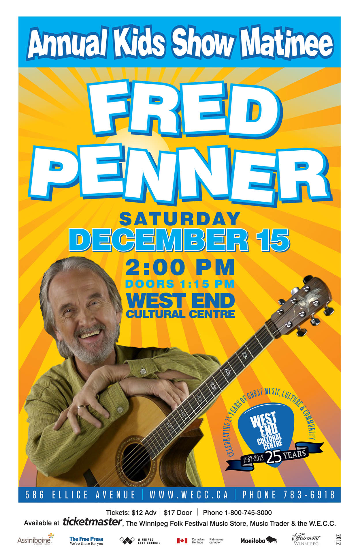 FRED PENNER – 2012 – KIDS SHOW