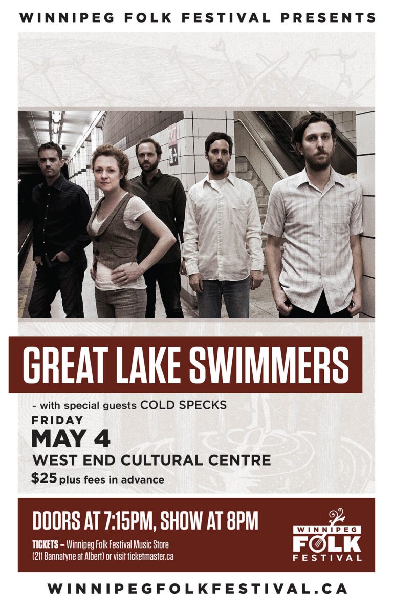 GREAT LAKE SWIMMERS 2012 Gig Posters 204