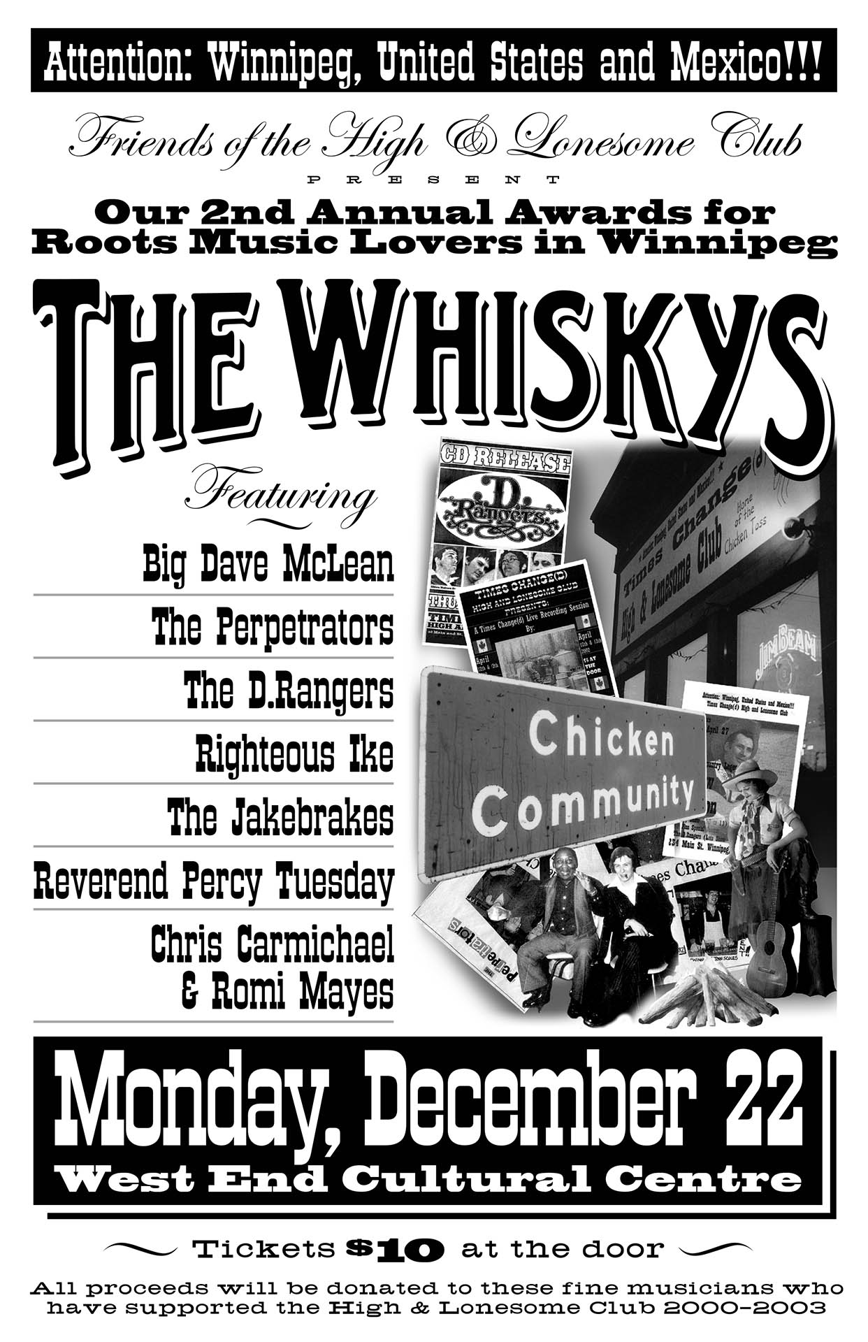 The Whiskys - 2003