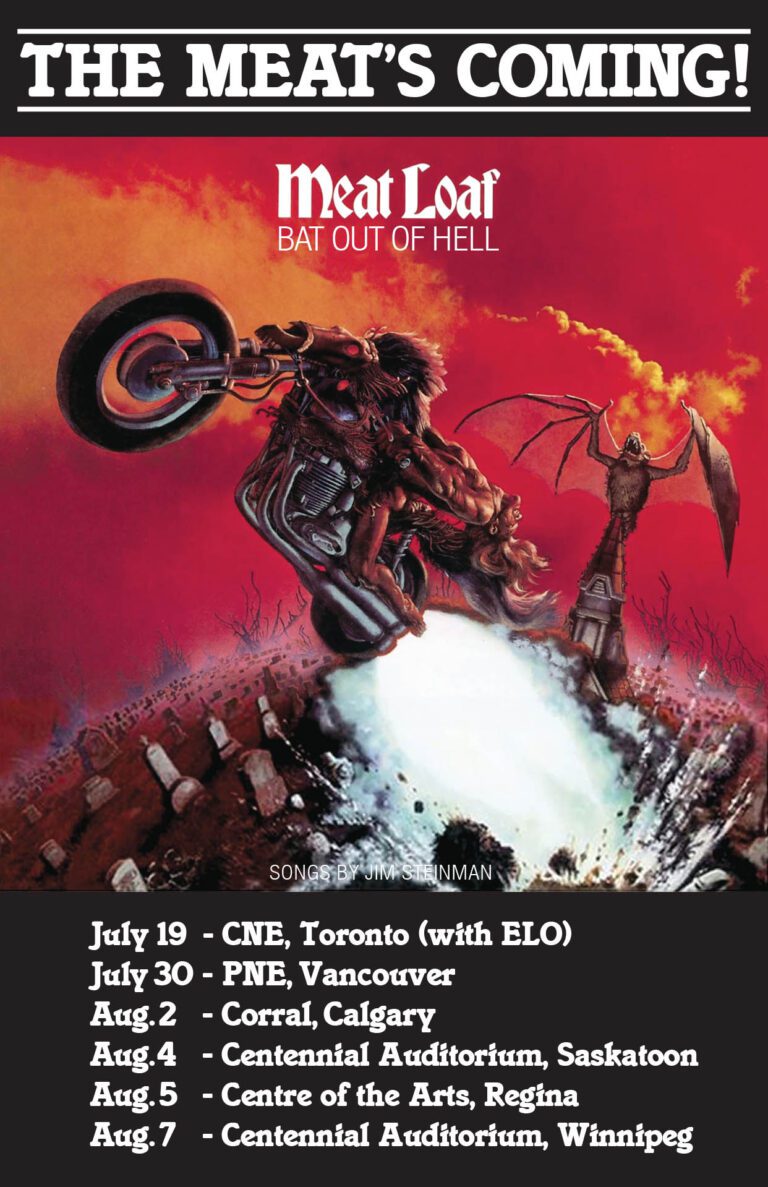 Meat Loaf 1978 Gig Posters 204