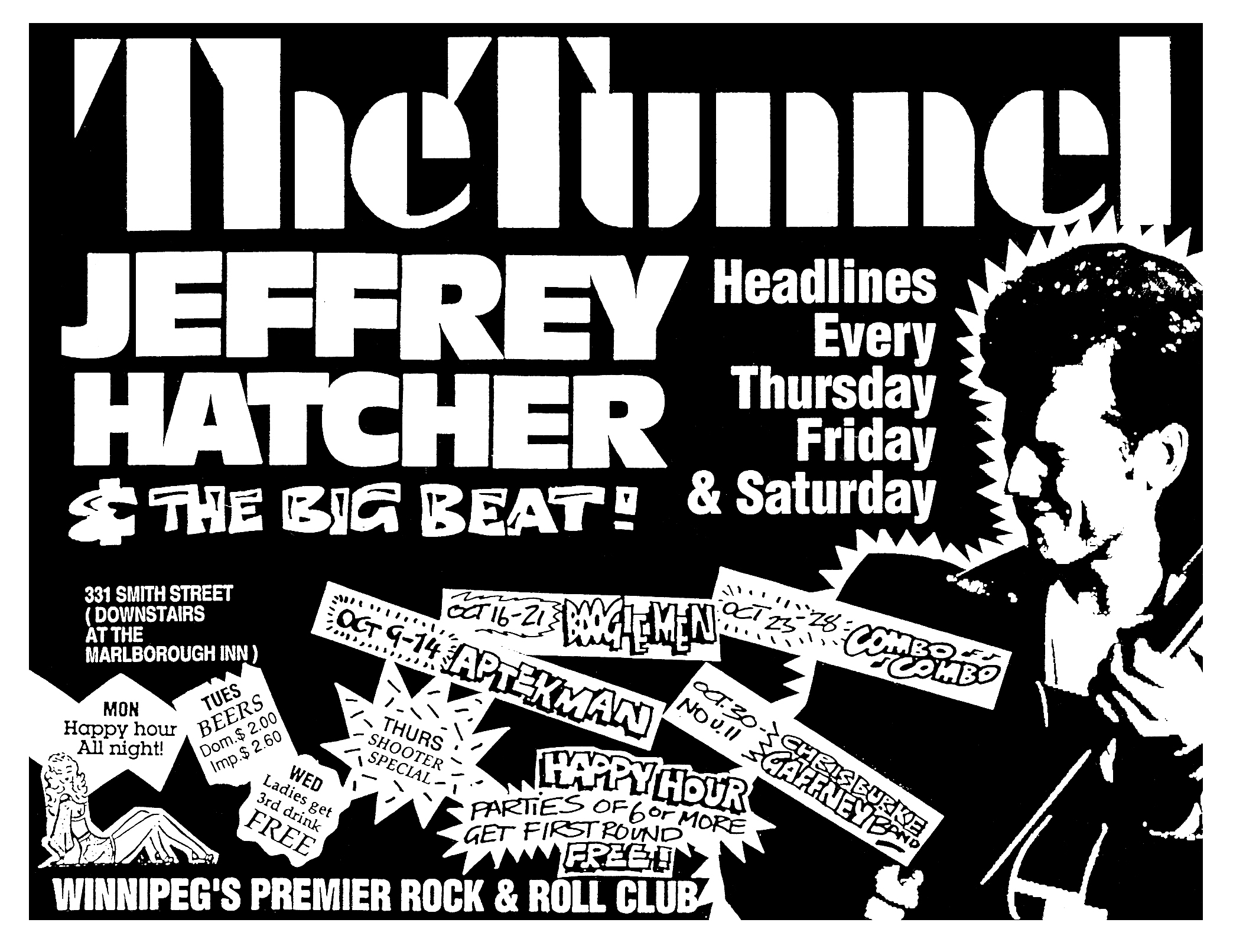 Jeffrey Hatcher & the Big Beat – 1989