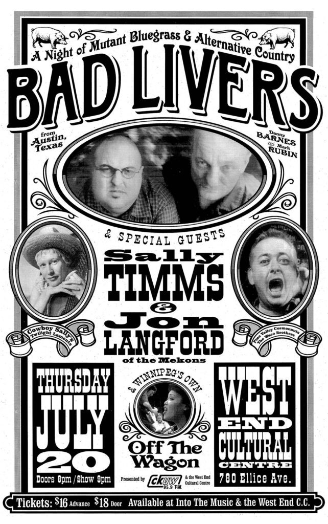 Bad Livers – 2000 | Gig Posters 204